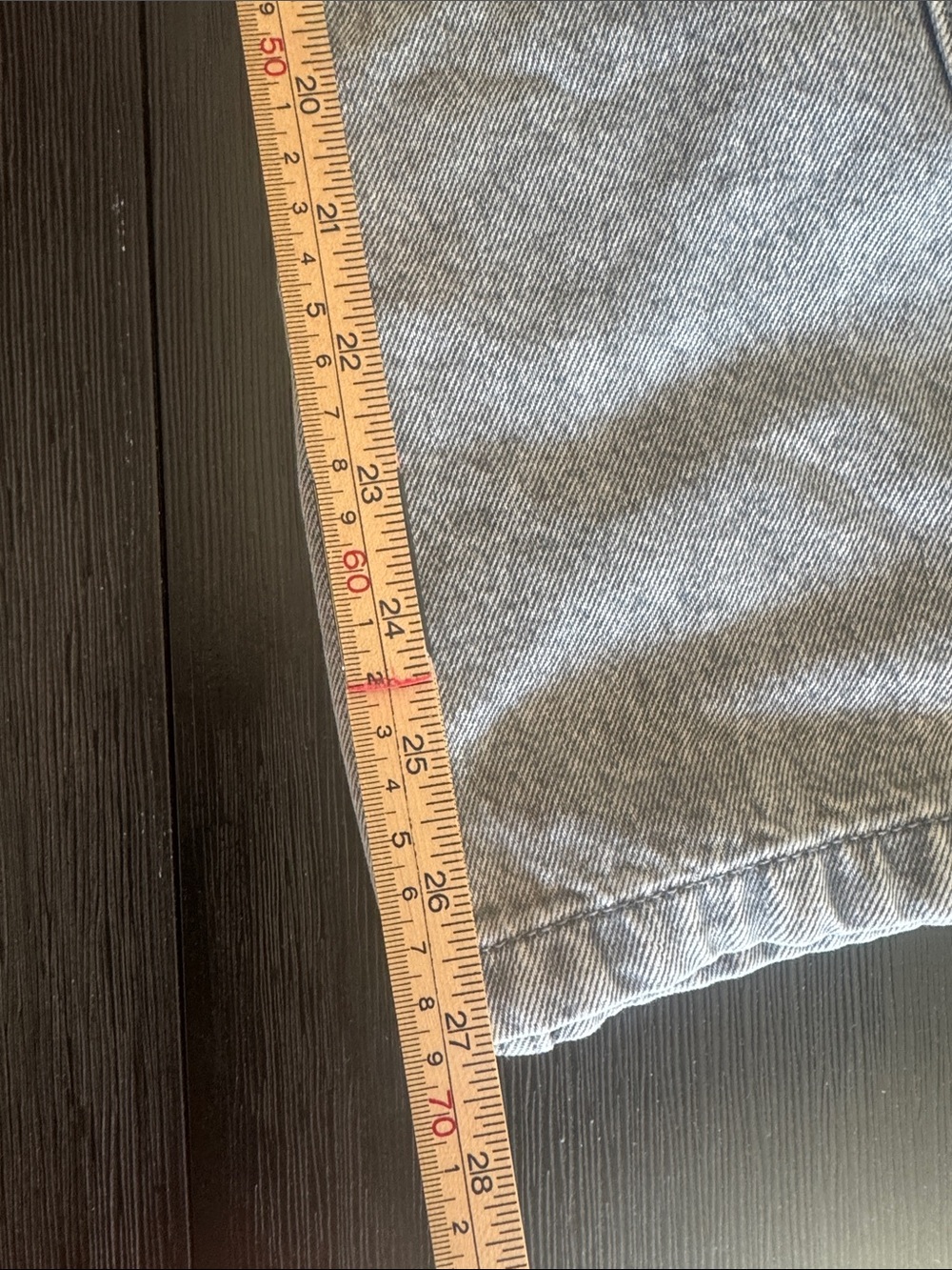 H&M Divided Gray Wide Leg Cargo Jeans Women's High Rise Utility Baggy Denim 14 - Picture 13 of 14